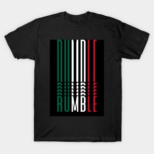 Rumble boxing mexico badge T-Shirt